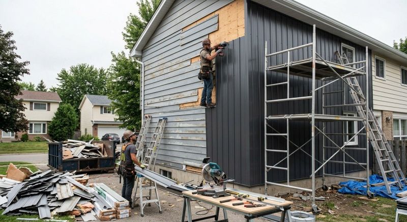 Aluminium Siding Installation in Chesterville, OH