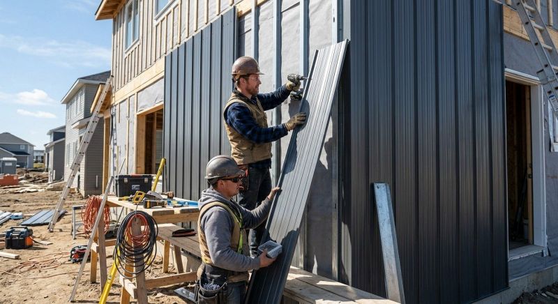 Aluminium Siding Installation in Johnstown, OH