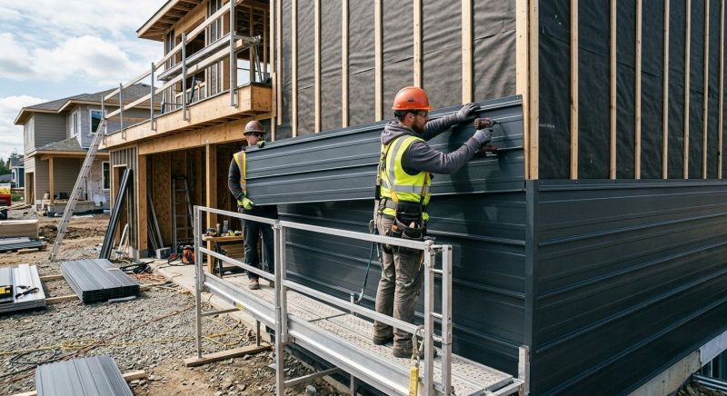 Aluminium Siding Installation in Newark, OH