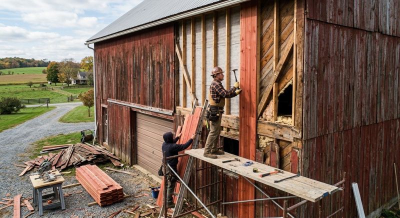 Barn Siding Replacement in Fredericktown, OH