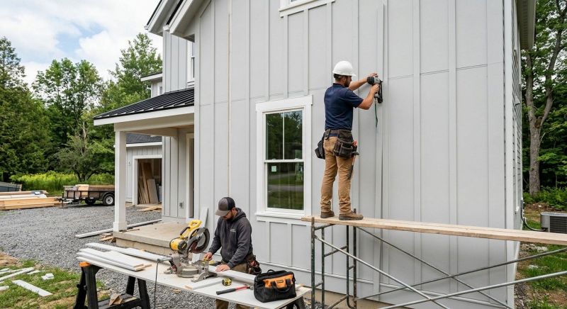 Batten Siding Installation in Centerburg, OH
