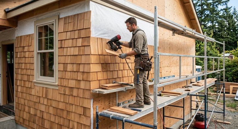 Cedar Siding Installation in Galena, OH
