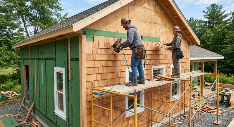 Cedar Siding Installation in Ostrander, OH