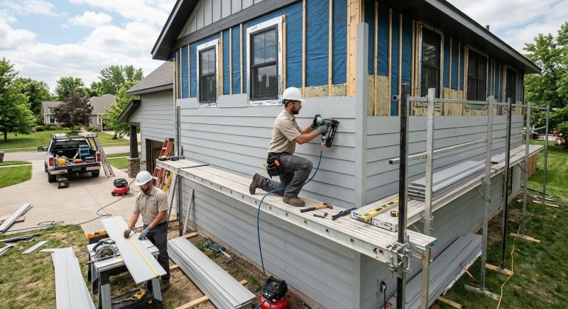 Cement Siding Installation in Granville, OH