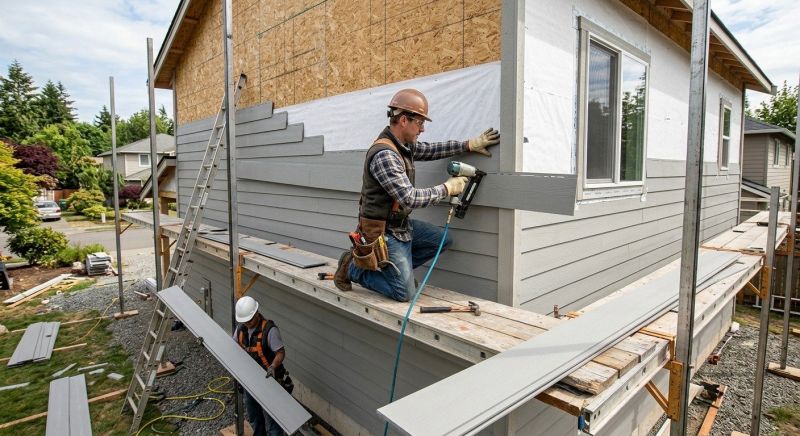 Cement Siding Installation in Ostrander, OH