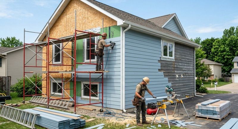 Cement Siding Replacement in Hilliard, OH