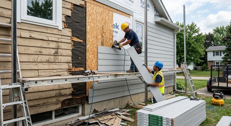 Cement Siding Service in Morrow County, OH