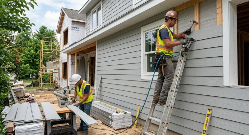 Cement Siding Service in Powell, OH