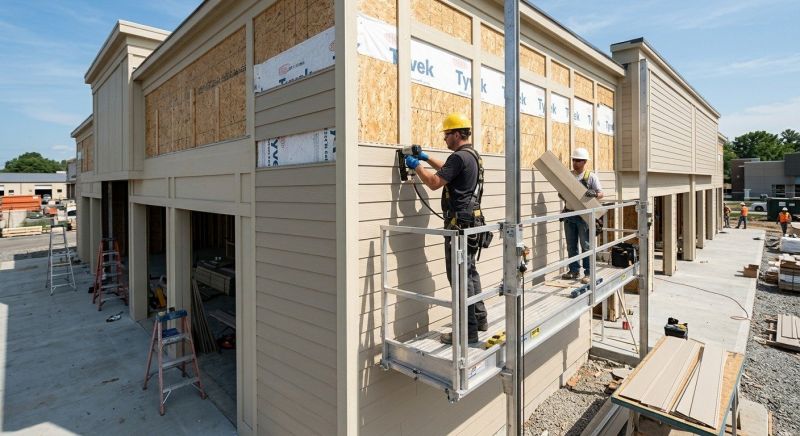 Commercial Siding Installation in Sunbury, OH