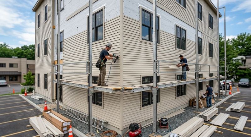Commercial Siding Installation in Sunbury, OH