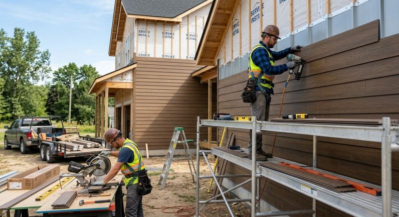 Composite Siding Installation in Delaware County, OH
