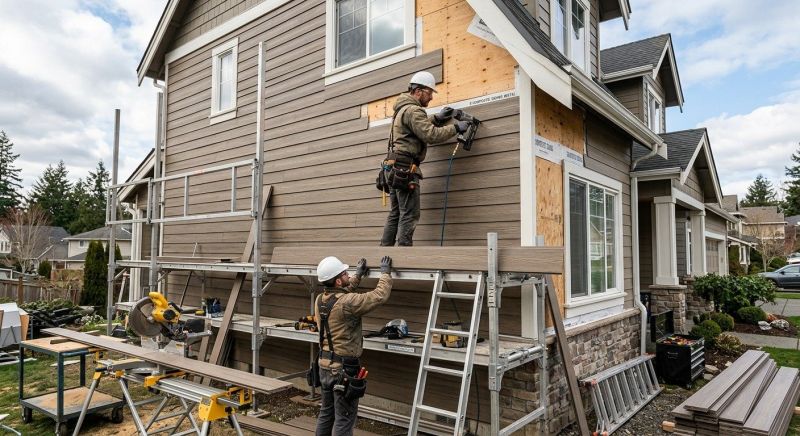 Composite Siding Installation in Marengo, OH