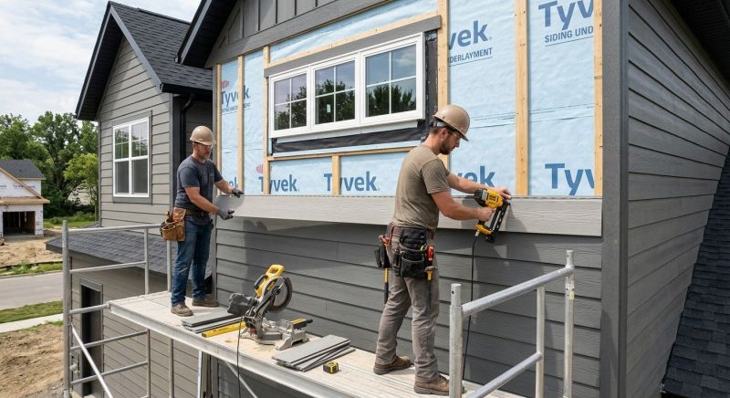 Engineered Siding Installation in Chesterville, OH