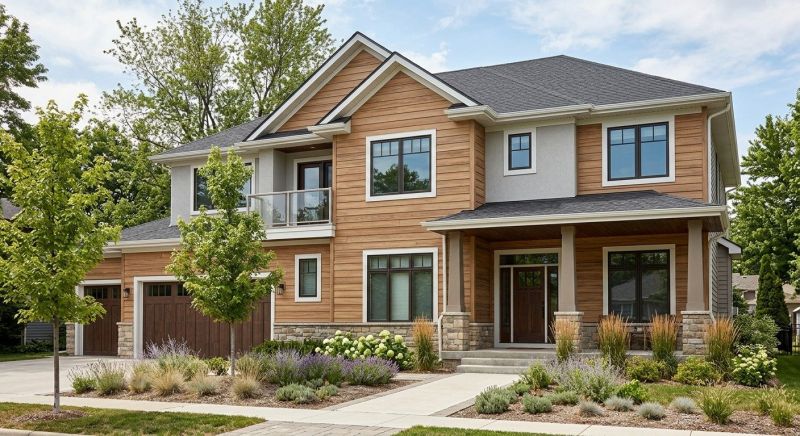 Faux Wood Siding Installation in Marengo, OH
