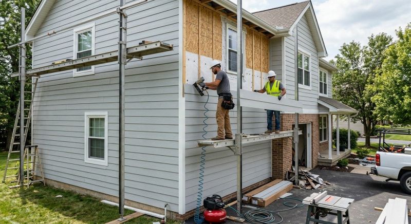 Fiber Cement Installation in Powell, OH