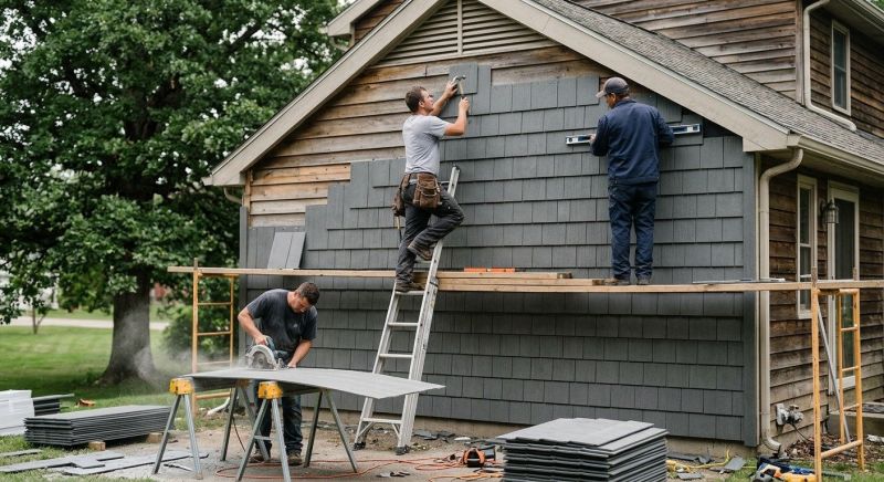 Fiber Siding Installation in Galena, OH