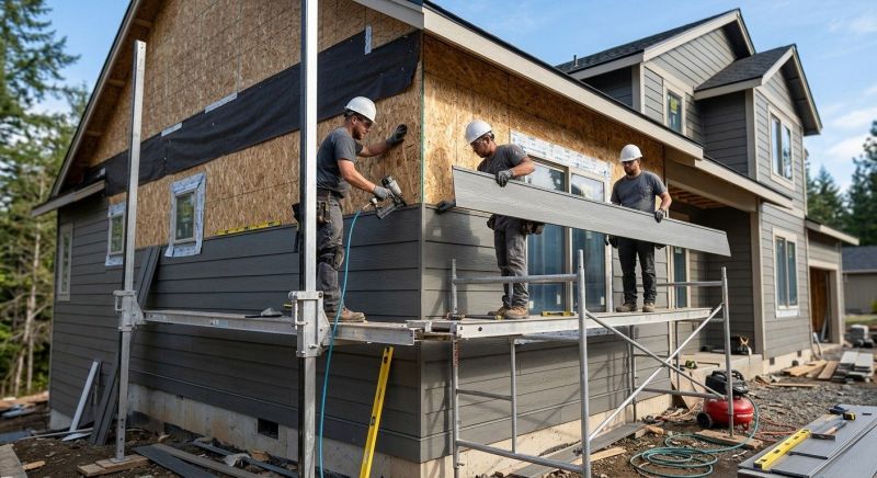 Fiber Siding Installation in Hilliard, OH