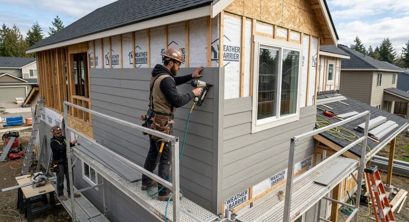 Fiber Siding Installation in Lewis Center, OH