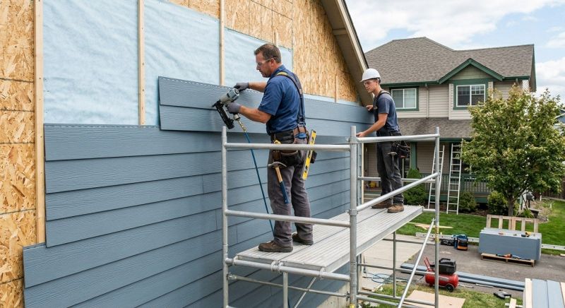 Fiber Siding Installation in Newark, OH