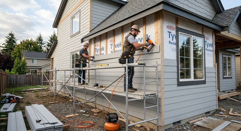 Fiber Siding Installation in Powell, OH