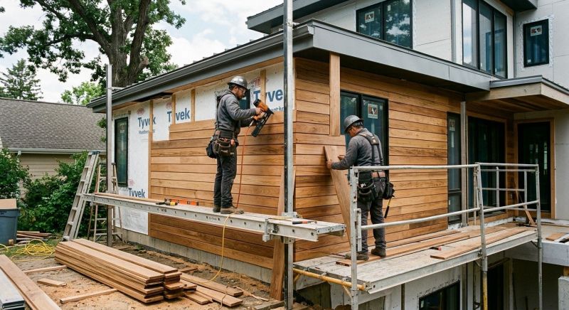 Hardwood Siding Installation in Knox County, OH