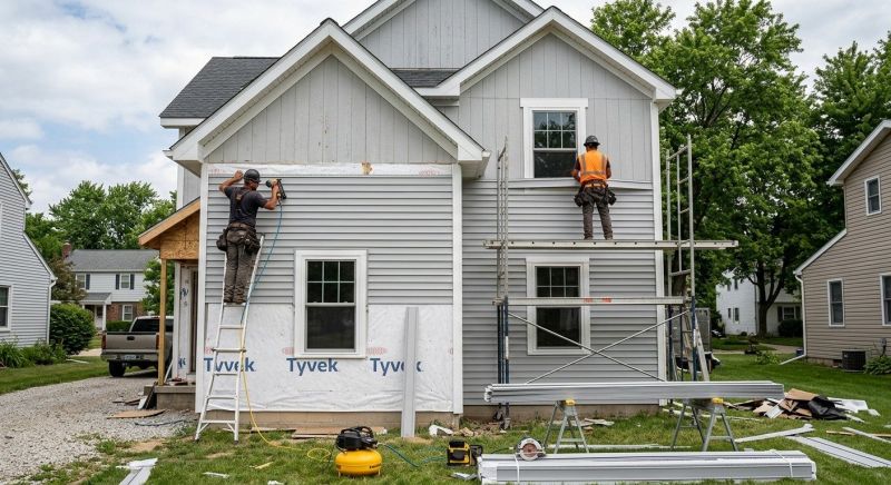 House Siding Installation in Reynoldsburg, OH