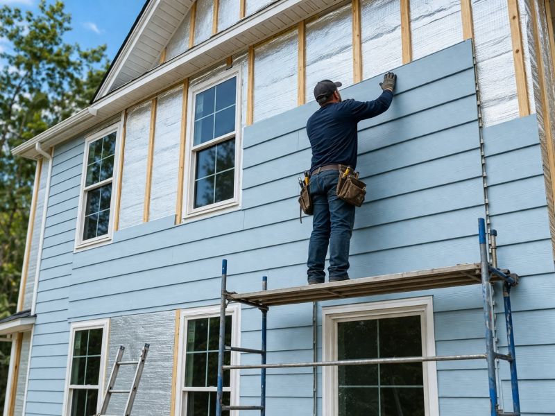 Insulated Siding Installation in Hilliard, OH