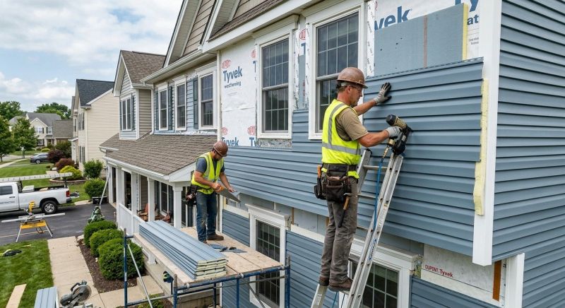 Insulated Siding Installation in Utica, OH