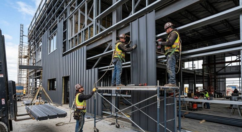 Metal Cladding Installation in Sunbury, OH