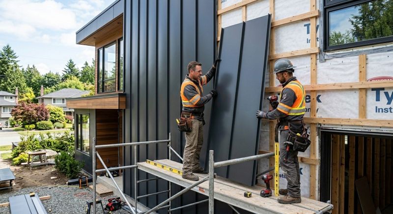 Metal Siding Installation in Dublin, OH