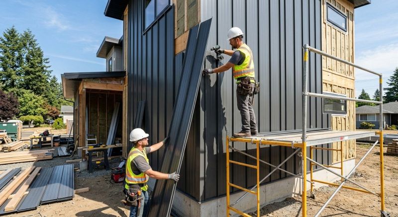 Metal Siding Installation in Dublin, OH