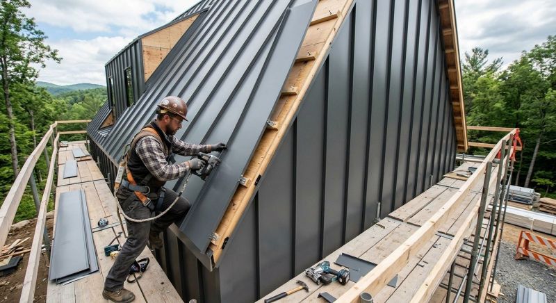 Metal Siding Installation in Reynoldsburg, OH