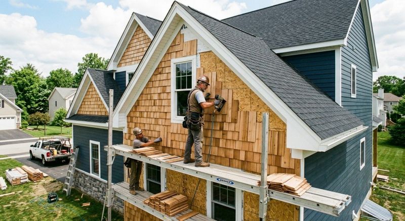 Shake Siding Installation in Johnstown, OH