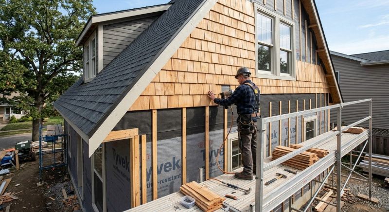 Shake Siding Installation in Westerville, OH