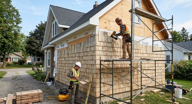 Shake Siding Installation in Westerville, OH
