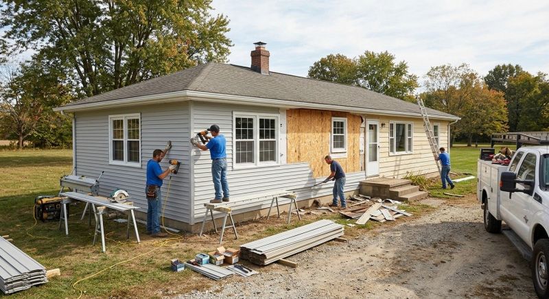 Siding Replacement in Morrow County, OH