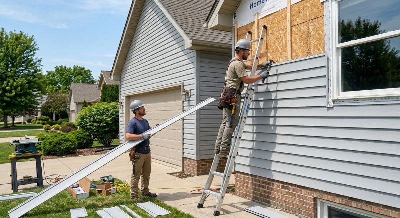 Vinyl Siding Installation in Hilliard, OH
