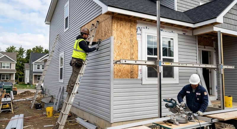 Vinyl Siding Installation in Sparta, OH