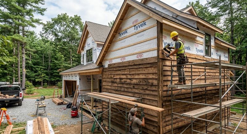 Wood Barn Siding Installation in Sunbury, OH