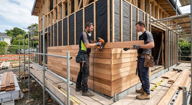 Wood Cladding Installation in Galena, OH