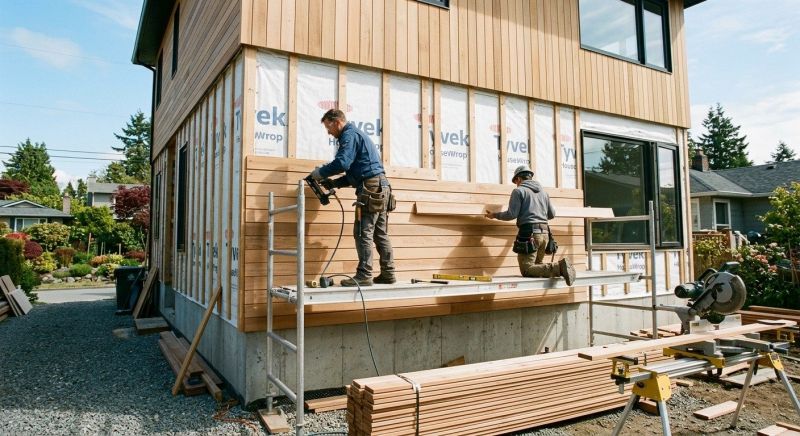 Wood Cladding Installation in Morrow County, OH