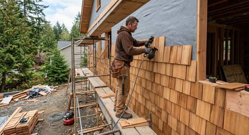 Wood Siding Installation in Centerburg, OH