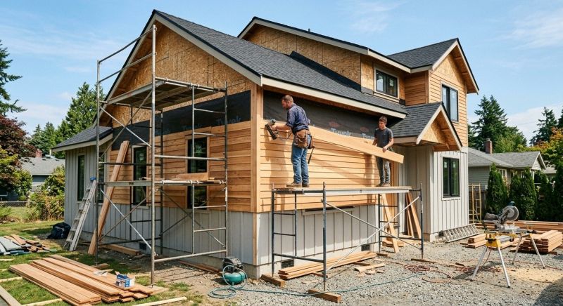 Wood Siding Installation in Lewis Center, OH