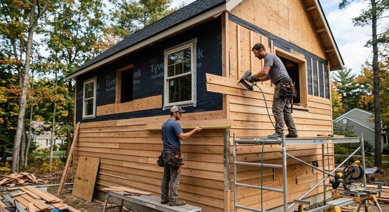 Wood Siding Installation in Marengo, OH