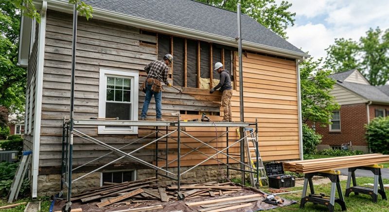 Wood Siding Installation in Reynoldsburg, OH