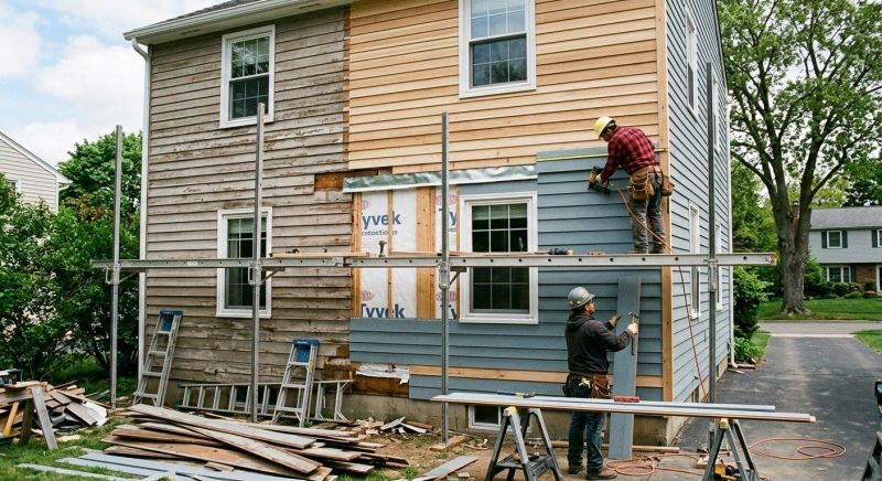 Wood Siding Replacement in Delaware County, OH