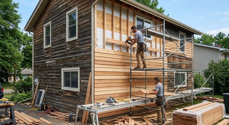 Wood Siding Replacement in Delaware County, OH