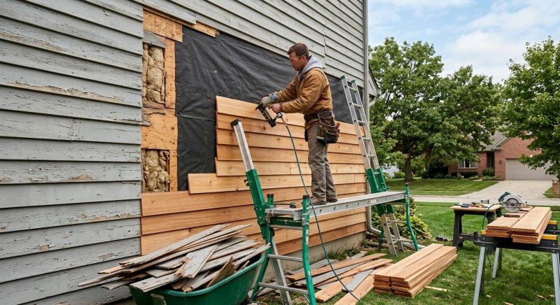 Wood Siding Replacement in Fredericktown, OH